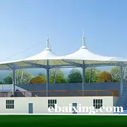 深圳膜结构遮阳 景观膜 车棚 体育场