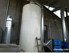 宁波姜山工厂废气净化成套设备