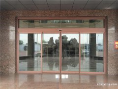 天津安装玻璃门，和平区维修玻璃门，更换感应玻璃门