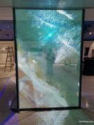 深圳全息玻璃橱窗投影 全息橱窗投影互动 橱窗广告投影全息膜