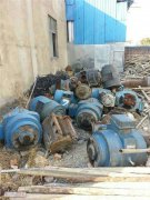 油丝绳废线旧电机水泵在线咨询价高回收不锈钢铁