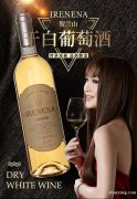 温碧霞IRENENA红酒品牌，干白葡萄酒果香贺兰山产国产